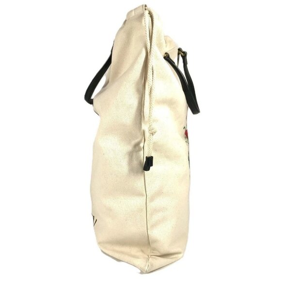 GUCCI 552403 Flower Flora Chateau Marmont Drawstring Tote Bag Shoulder Bag - Picture 7 of 12